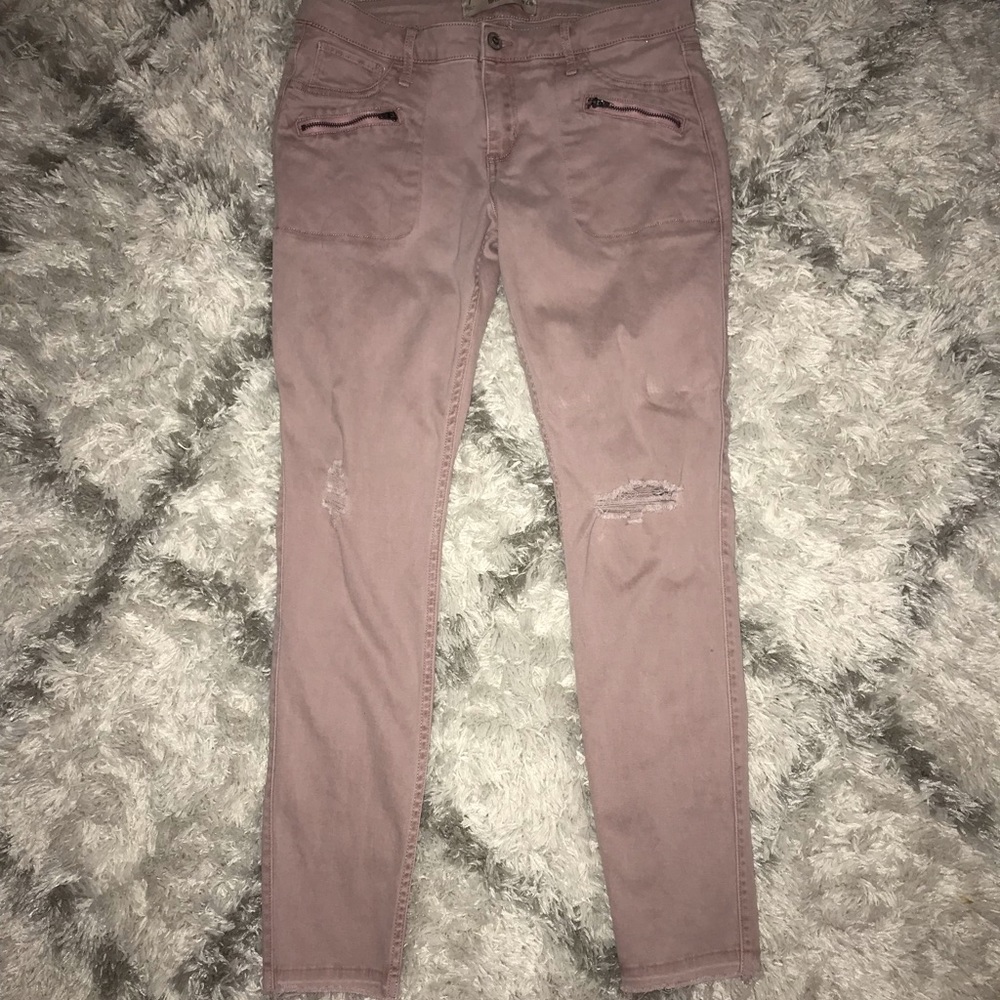 Light Pink Skinny Jeans